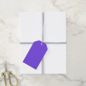 Fel paars cadeaukaartje cadeaulabel (Met Touw)