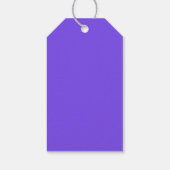 Fel paars cadeaukaartje cadeaulabel (Achterkant)