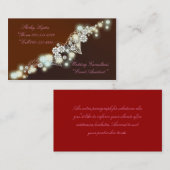 fel rood visitekaartje (Voorkant / Achterkant)