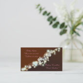 fel rood visitekaartje (Staand voorkant)