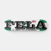 FELA JMT NIGERIA 7 3/4" Skateboard Deck (Horizontaal)