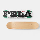 FELA JMT NIGERIA 7 3/4" Skateboard Deck (Horizontaal)