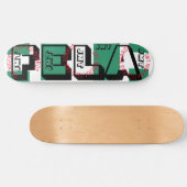 FELA JMT NIGERIA 8 1/4" Skateboard Deck (Horizontaal)