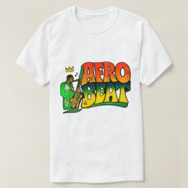 Fela Kuti Afrobeat Retro Typografie Afrikaanse Muz T-shirt