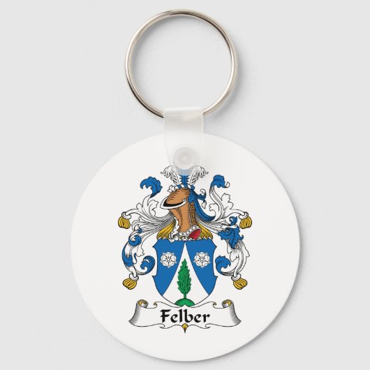 Felber Family Crest Sleutelhanger (Voorkant)
