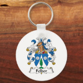 Felber Family Crest Sleutelhanger (Voorkant)
