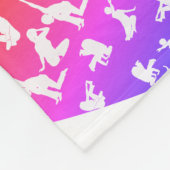 Feldenkrais Blanket - Rainbow Hearts #2 Fleece Deken (Hoek)