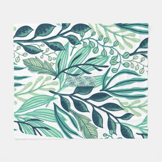 Felece Blanket: omhels warmte, Inspirerend. Fleece Deken (Voorkant (Horizontaal))