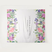 Felgekleurde Bloemen | Fotocabine Requisiet Wandkleed (Voorkant (horizontaal))