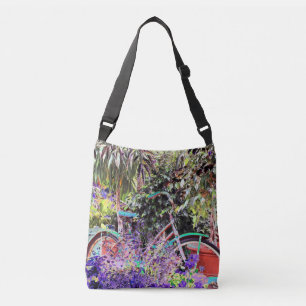 Felgekleurde fiets Crossbody-tas Crossbody Tas