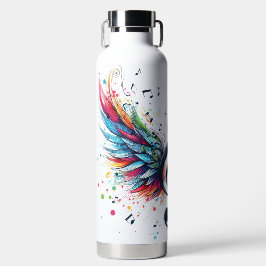 FELGEKLEURDE MUZIEKNOTEN & CLEFT WATERFLES