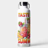 FELGEKLEURDE SMAAK VAN ZOMERSE DRINKEN WATERFLES (Voorkant)