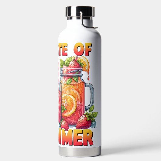 FELGEKLEURDE SMAAK VAN ZOMERSE DRINKEN WATERFLES (Links)