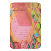 felgekleurde zoetheid badmat (Voorkant Verticaal)