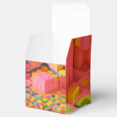 felgekleurde zoetheid bedankdoosjes (Geopend)