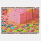 felgekleurde zoetheid deken (Voorkant)