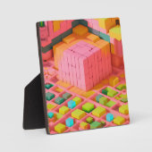 felgekleurde zoetheid fotoplaat (Voorkant)