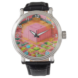 felgekleurde zoetheid horloge