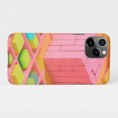 felgekleurde zoetheid iPhone hoesje (Achterkant horizontaal)