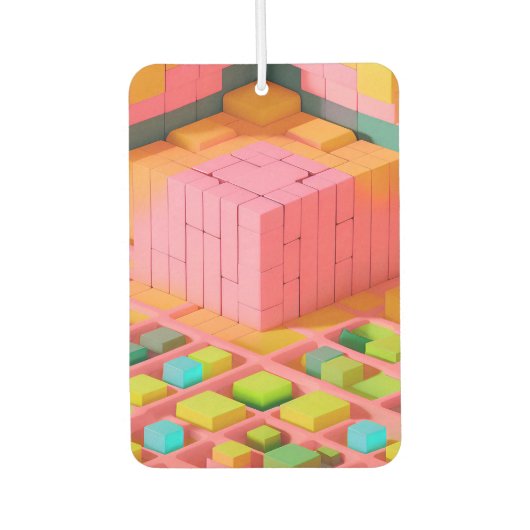 felgekleurde zoetheid luchtverfrisser (Voorkant)