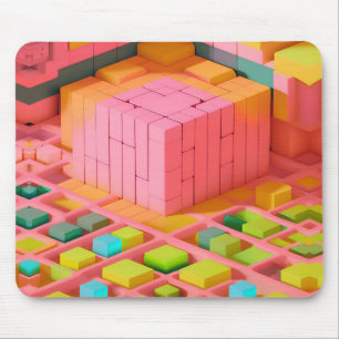 felgekleurde zoetheid muismat