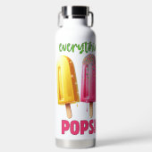 FELGEKLEURDE ZOMERPOPSICLES WATERFLES (Voorkant)