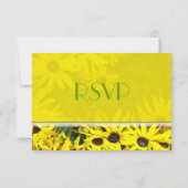 felgele zomerdagboeken rsvp bruiloft (Achterkant)