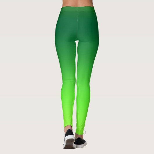 felgroen leggings (Achterkant)