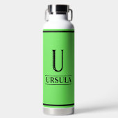 felgroen waterfles (Voorkant)