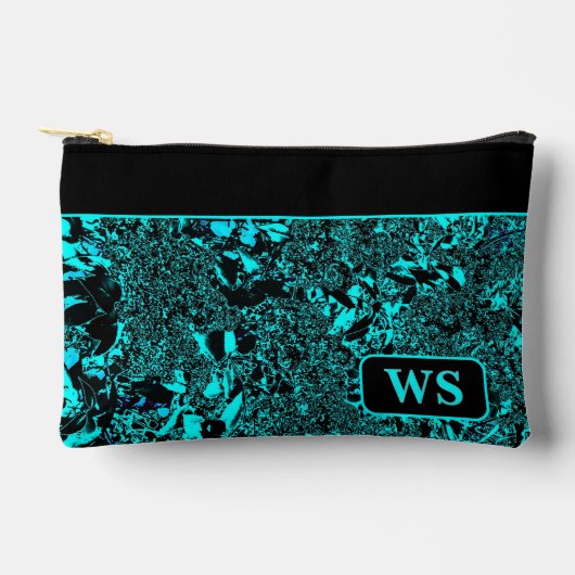 Felgroene cosmetische tas  (Voorkant)