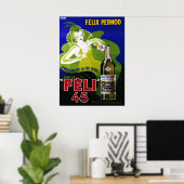 FELI 45 ABSINTHE Poster (Thuiskantoor)