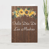 Feli Día De Las Madres Moederdagkaart Spaans Kaart (Voorkant)