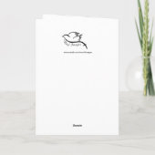 Felicaat Pastor Vouwkaart Kaart (Achterkant)