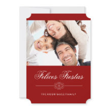 Felices Fiestas Fotokaarten