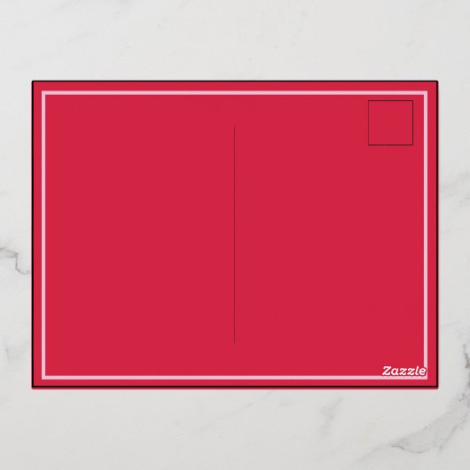 Felices Fiestas Script Holiday Briefkaart (Achterkant)