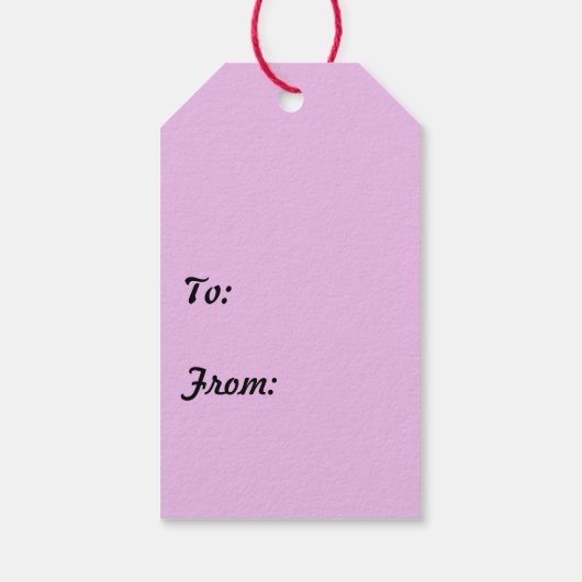 Felices Fiestas Snowflakes Deep Paars Gift Labels Cadeaulabel (Achterkant)