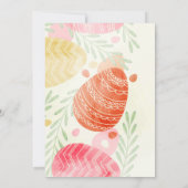 Felices Pascuas Easter Celebración de Resurrección Kaart (Achterkant)