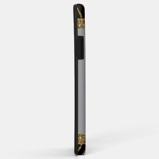 Felicette Bleu Chic French Kat Monogram Case-Mate iPhone Case (Achterkant/rechts)