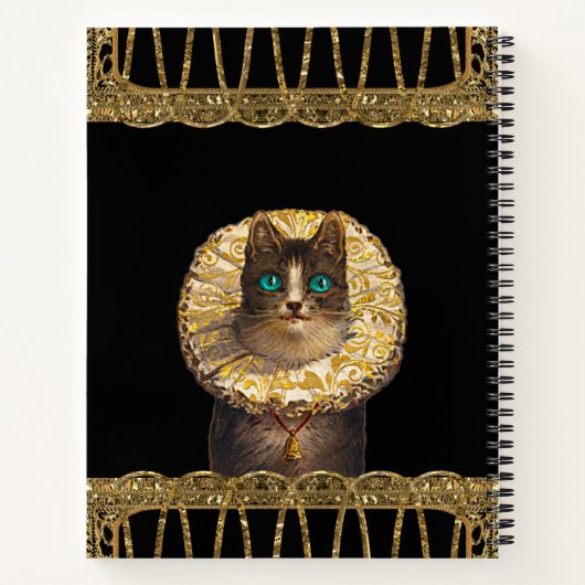 Felicette Knight  Frans Kat II Monogram Notitieboek (Achterkant)