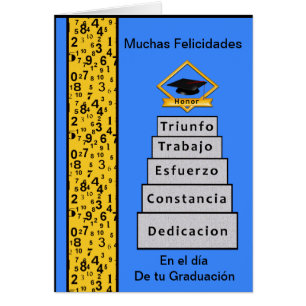 Felicidades en dia de tu graduacion Card