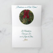 Felicidades en Navidad. Spaans kerstfeest Kaart (Binnen)