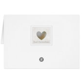 felicidades en su boda tarjeta de matrimonio (Achterkant Horizontaal)