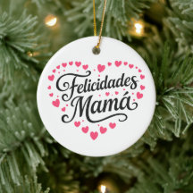 Felicidades Mamá Gelukkige Moederdag Calligrafie |
