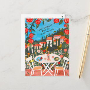 Felicidades Por Nueva Casa Platteland Uitzichten Briefkaart