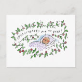 Felicidades por tube briefkaart (Voorkant)