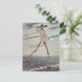 Felicien Rops: De satanie. Satan Sowing Tares Briefkaart (Staand voorkant)