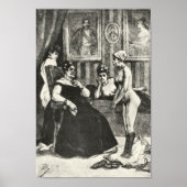 Felicien Rops - Het onderzoek Poster (Voorkant)