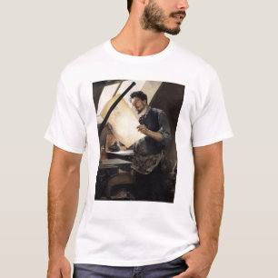 Felicien Rops in zijn studio T-shirt