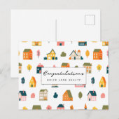 Feliciënties met nieuwe woning Realty Briefkaart (Voorkant / Achterkant)