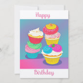 Felicitación de Cumpleaños Kaart (Voorkant)